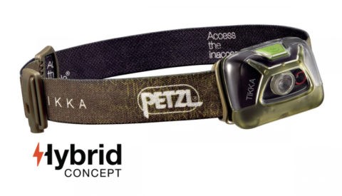 Lanternă frontală Petzl Tikka Green