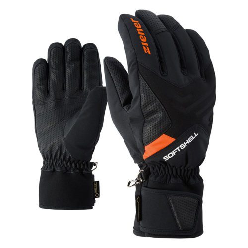 Перчатка Ziener Gomser GTX black orange