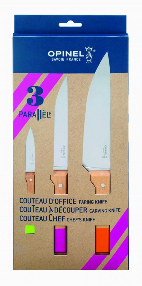 Набор кухонных ножей Opinel Trio Parallele