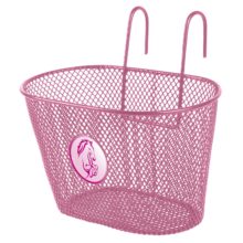 Корзина для велосипеда M-WAVE pink 24x15x14,5 cm
