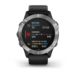 GPS часы навигатор Garmin Fenix 6 Silver with black band