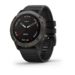 GPS часы навигатор Garmin Fenix 6X Sapphire Carbon Gray with black band