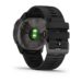 GPS ceas Garmin Fenix 6X Pro Solar Carbon Gray with black band