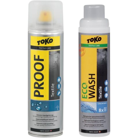 Набор Toko Duo-Pack Proof Textile + Eco Wash Textile 250 ml