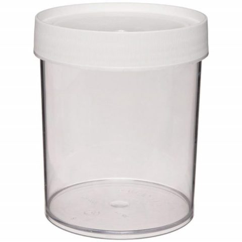 Recipient Nalgene Storage jar white 500 ml