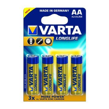 Батарейки Varta Longlife Extra AA 4 шт