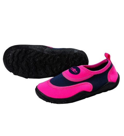Тапочки коралловые Aqualung Beachwalker Kids pink navy