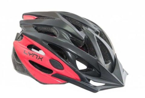 Велосипедный шлем Lynx Les Gets Matt Red/Black