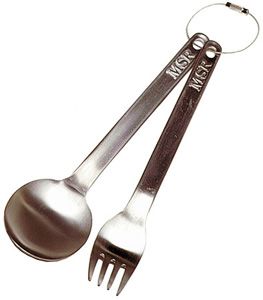 Set lingură-furculiță MSR Titan