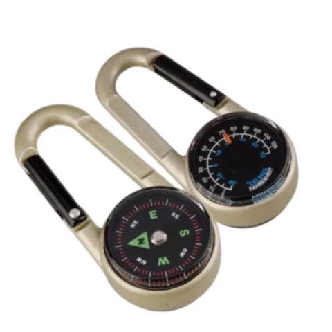 Брелок Munkees Carabiner Compass with Thermometer