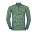 Термофутболка Odlo Blackcomb LS half zip Mns bering sea/safety yellow