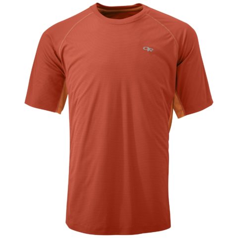 Футболка Outdoor Research Echo Duo T-Shirt Mns redwood/hot sauce
