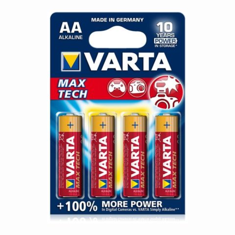 Батарейки Varta MAX TECH AA 4 шт