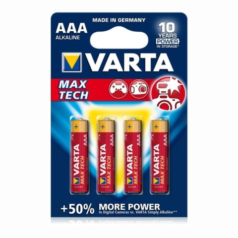 Baterii Varta MAX TECH AAA 4 buc.