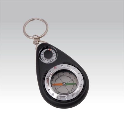 Брелок Munkees Keychain Compass - Thermometer
