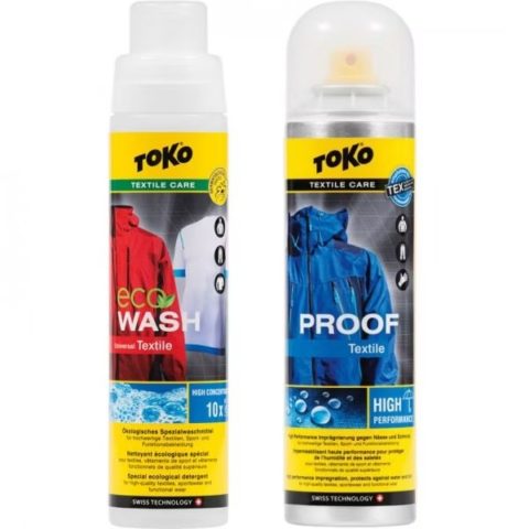 Набор Toko Duo-Pack Proof Textile + Eco Wash Textile 250 ml