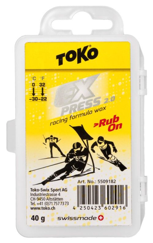 Ceară pentru schi Toko Express Racing Rub On 40g