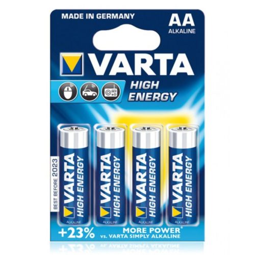 Baterii Varta High Energy AA 4 buc.