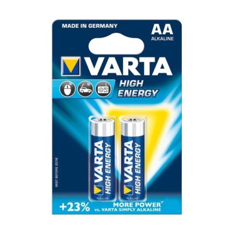 Батарейки Varta High Energy AA 2 шт
