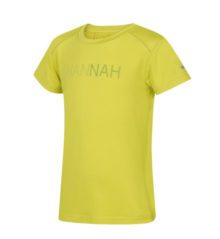 Футболка Hannah Cornet JR sulphur для активного отдыха, походов, путешествий и спортивной одежды, обуви и экипировки для горных походов и туризма