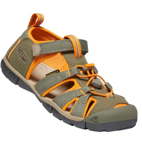 Сандалии Keen Seacamp II CNX Kid dust olive/rstorn