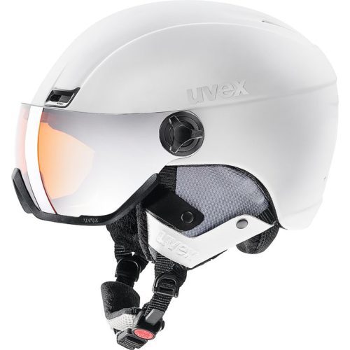 Горнолыжный шлем Uvex Hlmt 400 Visor white
