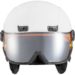 Горнолыжный шлем Uvex Hlmt 400 Visor white