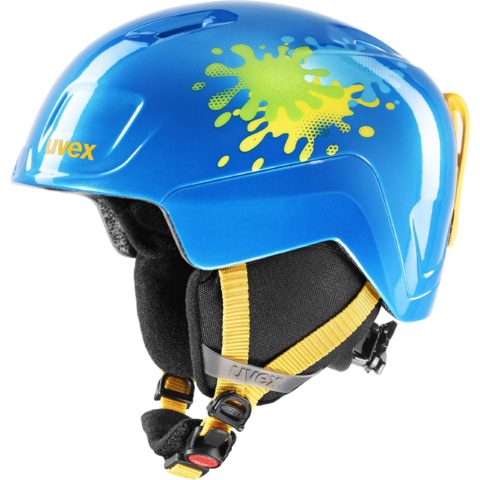 Горнолыжный шлем Uvex Heyya blue splash