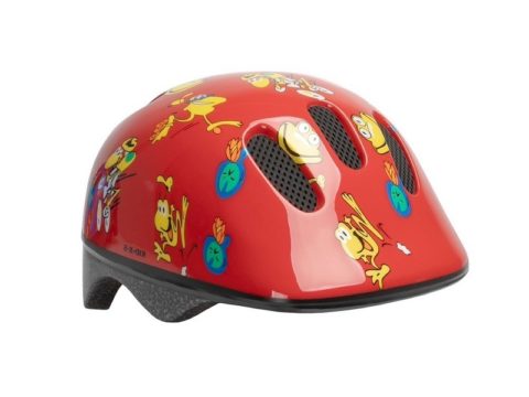 Велосипедный шлем M-Wave KID-X-S Frog Red