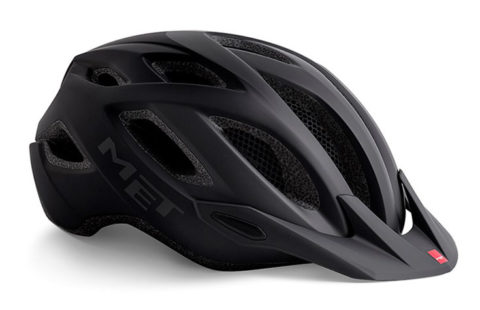 Велосипедный шлем Met Crossover shaded black
