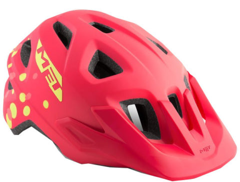 Велосипедный шлем Met Eldar coral pink
