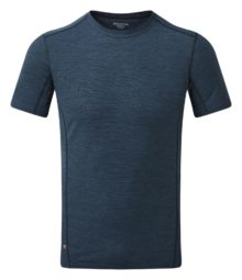 Термофутболка Montane Primino 140 T-Shirt Mns narwhal blue