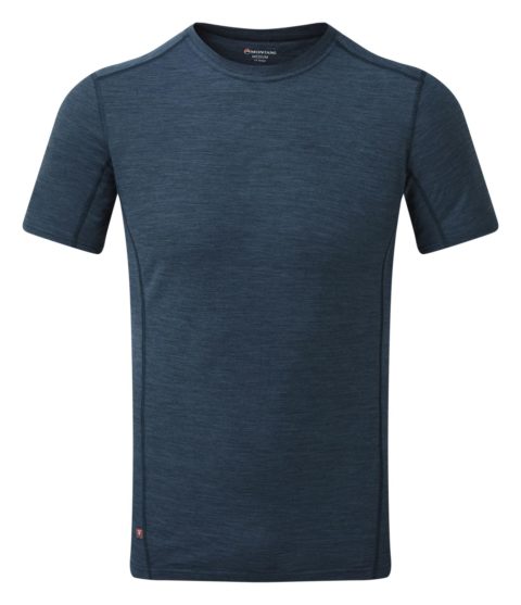 Tricou termic Montane Primino 140 T-Shirt Mns narwhal blue
