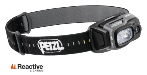 Фонарь налобный Petzl Swift RL Pro black
