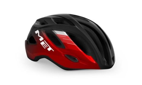 Велосипедный шлем Met Idolo Black Red Metalic