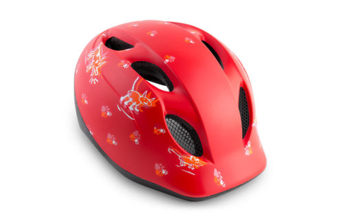 Велосипедный шлем Met Super Buddy red animals