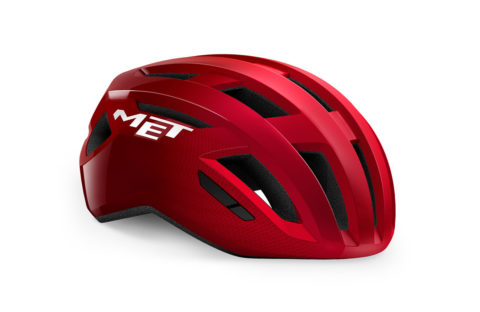 Велосипедный шлем Met Vinci Mips red metallic