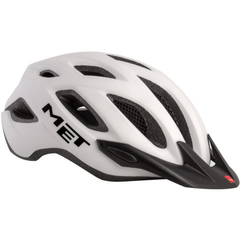 Велосипедный шлем Met Crossover white