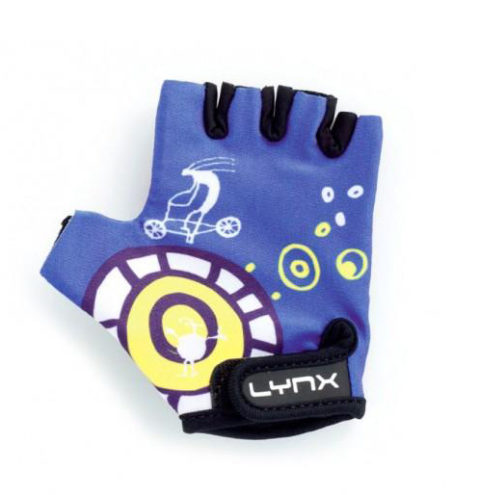 Mănuși copii Lynx Kids blue