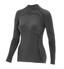 Термофутболка Accapi Ergowool LS Wmn в черном цвете для активного отдыха походов альпинизма и путешествий на онлайн-магазин одежды и обуви для активного образа жизни