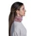 Buff de lână merino grosime medie Melange Rosewood