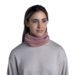 Buff de lână merino grosime medie Melange Rosewood