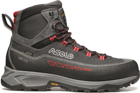 Ботинки Asolo Arctic GV grey/gunmetal/red