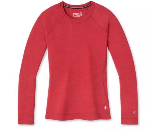 Tricou termic Smartwool Merino 250 Crew Wmn pomegranate heather