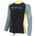 Футболка Aqualung Rashguard JR lime grey