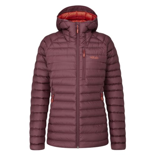 Пуховик Rab Microlight Alpine Down Wmn deep heather