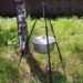 Тренога костровая под котелок Krok 80-145cm