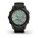 GPS часы навигатор Garmin Fenix 7 Sapphire Solar Carbon Gray with Black Band