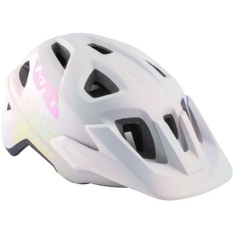 Велосипедный шлем Met Eldar iridescent white