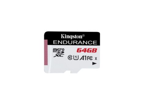 Карта памяти 64GB microSD Class10 A1 UHS-I FC Kingston High Endurance